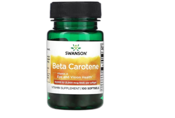 Beta-Carotene (Vitamin A), 10 000 IU - 100 softgels