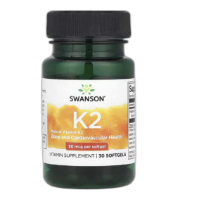Vitamin K-2 - Natural, 50mcg - 30 softgels