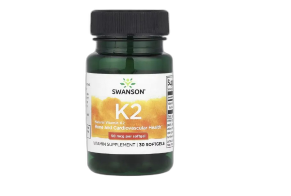 Vitamin K-2 - Natural, 50mcg - 30 softgels