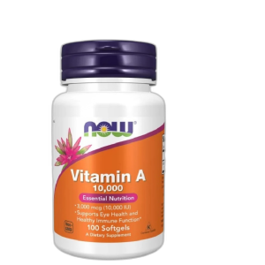 Vitamin A, 10 000 IU - 100 softgels