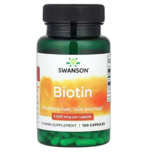 Biotin, 5000mcg - 100 caps