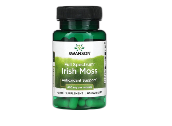 Full Spectrum Irish Moss, 400mg - 60 caps