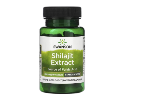 Shilajit Extract, 400mg - 60 vcaps