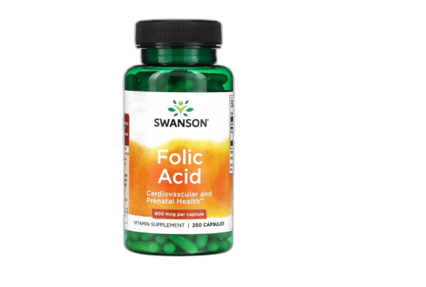 Folic Acid, 800mcg - 250 caps
